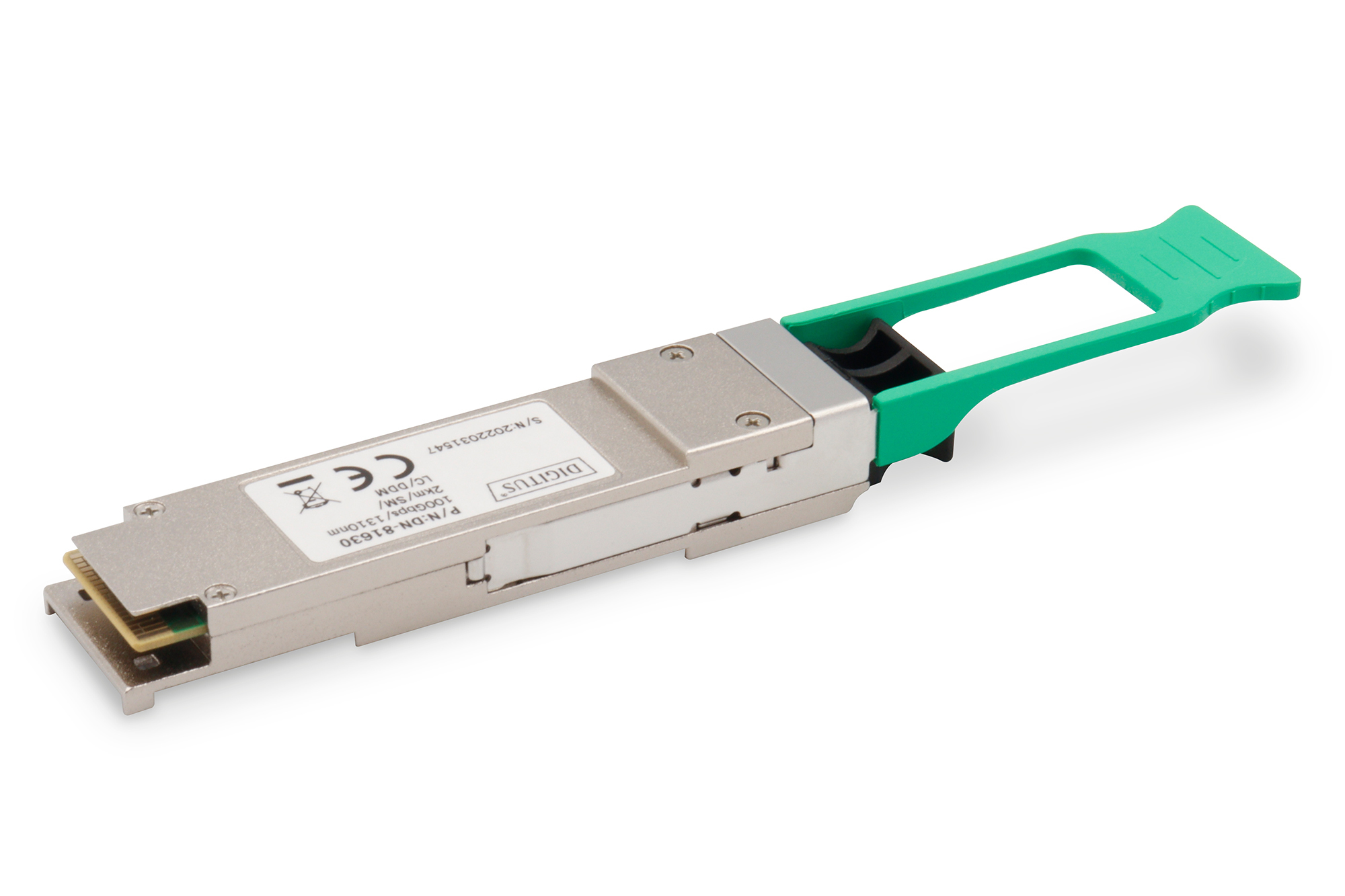 DIGITUS 100Gbs QSFP28 CWDM4 Optical Transceiver Module, Ansicht 2