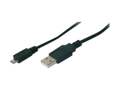 DIGITUS USB-A  Micro-B Anschlusskabel, 1,8m