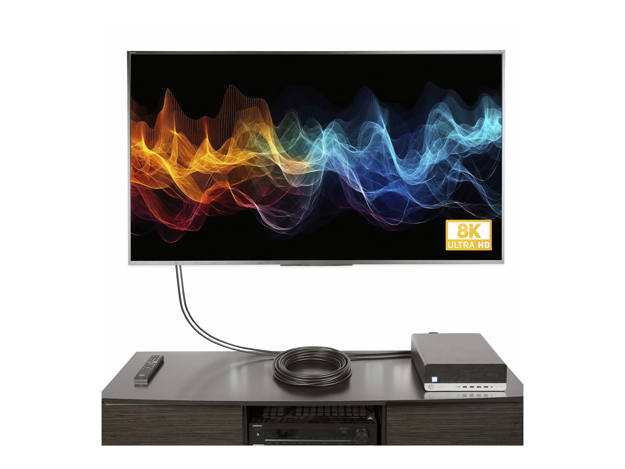 StarTech.com 33ft (10m) VESA-Certified Active DisplayPort 1.4 Cable, DP8K w/HBR3/HDR10/MST/DSC 1.2/HDCP 2.2, 8K 60Hz, Ansicht 4