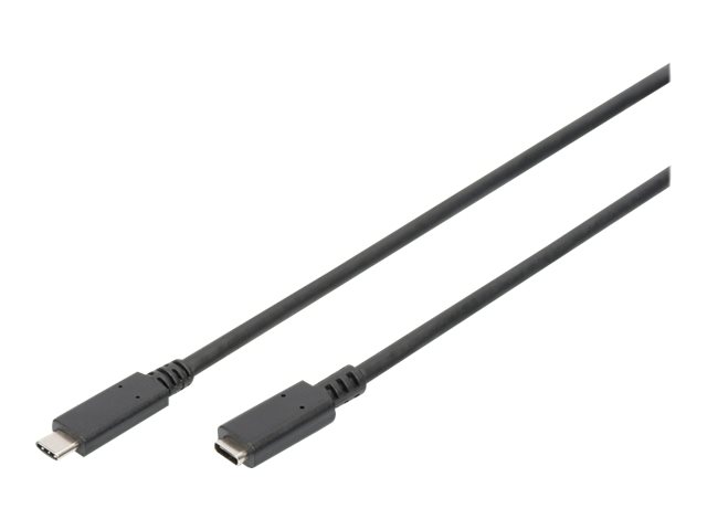 DIGITUS USB Type-C Verlängerungskabel, Type-C - C
