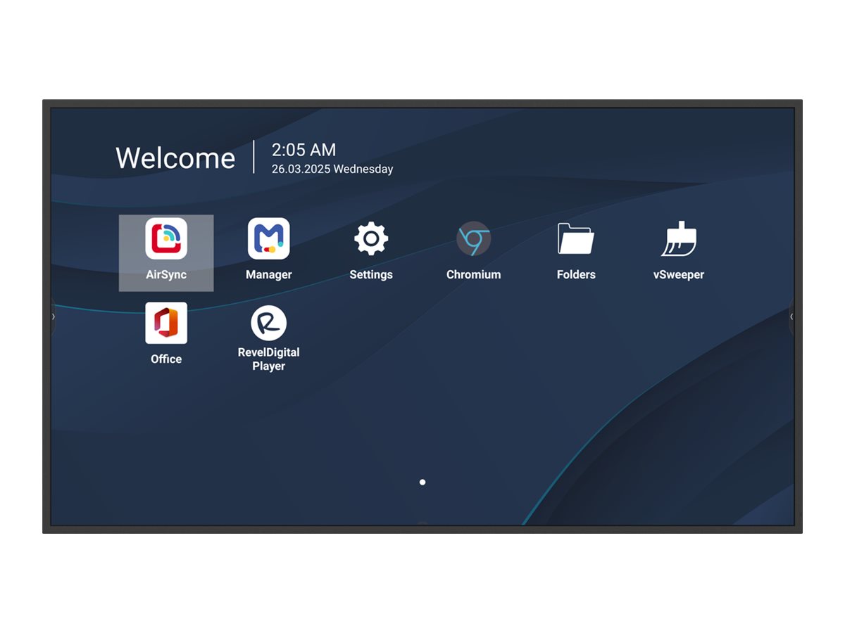 ViewSonic CDE4314-2C - 109 cm (43") Diagonalklasse CDE14-2C Series LCD-Display mit LED-Hintergrundbeleuchtung - Digital Signage - mit Integrierter Mediaplayer / optionale Slot-in-PC-Funktionalität - 4K UHD (2160p)