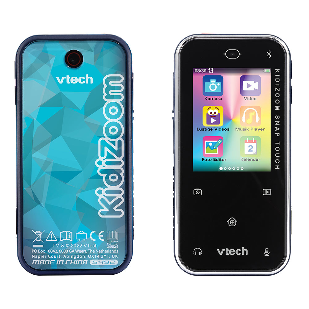 VTech KidiZoom Snap Touch - Kinder-Smartphone - 6 Jahr(e) - 130 g - Schwarz, Ansicht 3