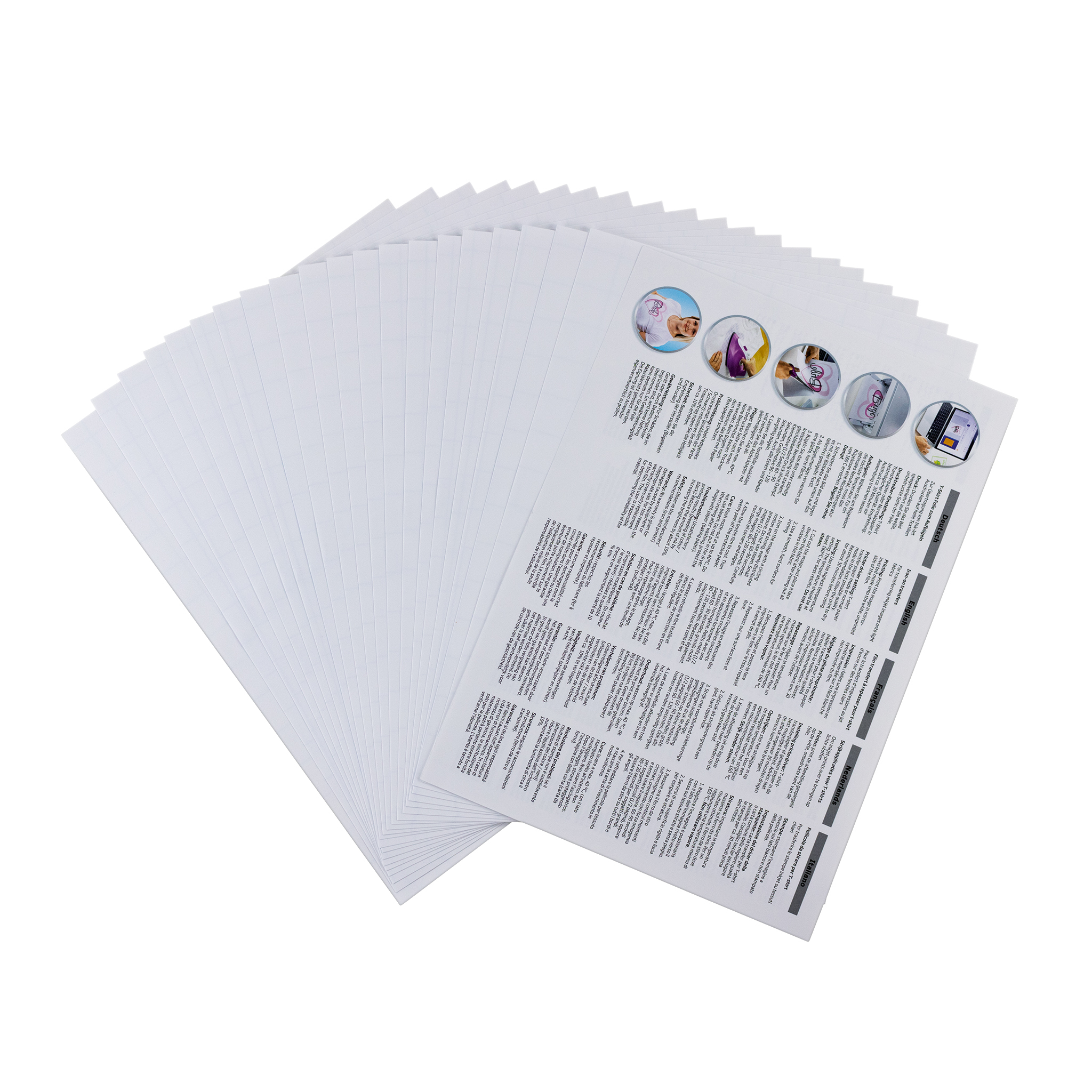 HERMA 4525 - Transferfolie - Weiß - 20 Blätter - A4 (210 x 297 mm) - 210 mm - 297 mm, Ansicht 3