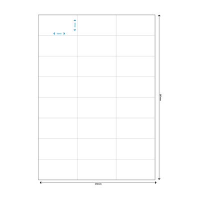 MEDIARANGE MRINK149 - Weiß - Dauerhaft - 70 x 37 - A4 - Matte - Laser/Inkjet, Ansicht 3