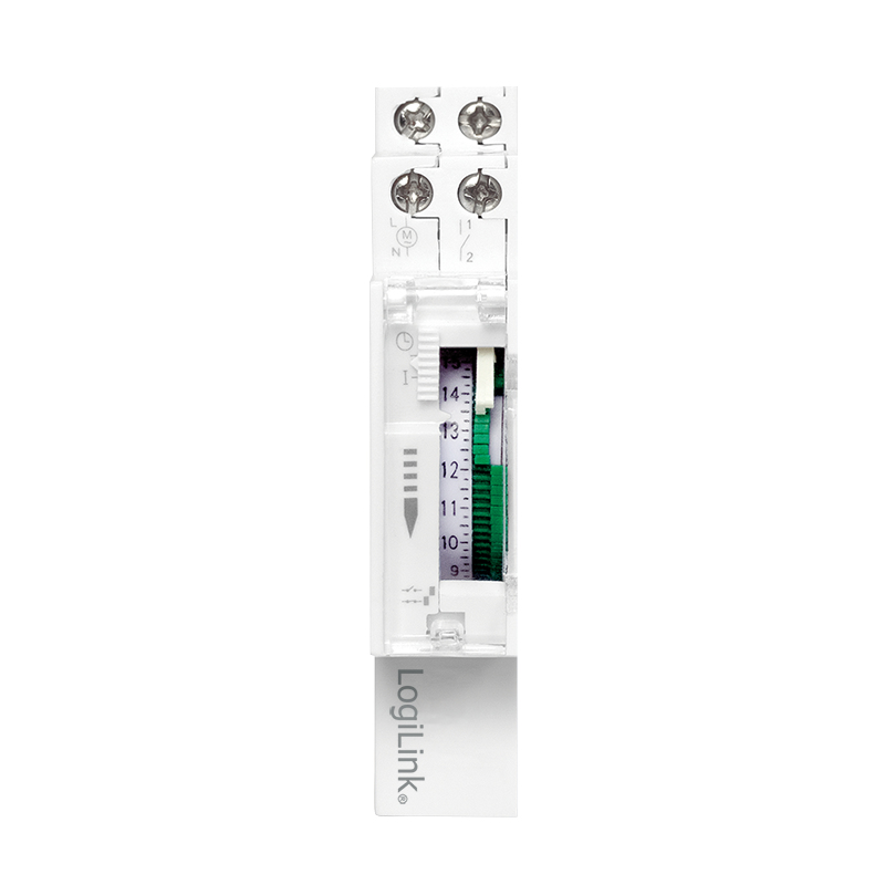 LogiLink Automatischer Netzschalter (DIN-Schienenmontage möglich), Ansicht 3
