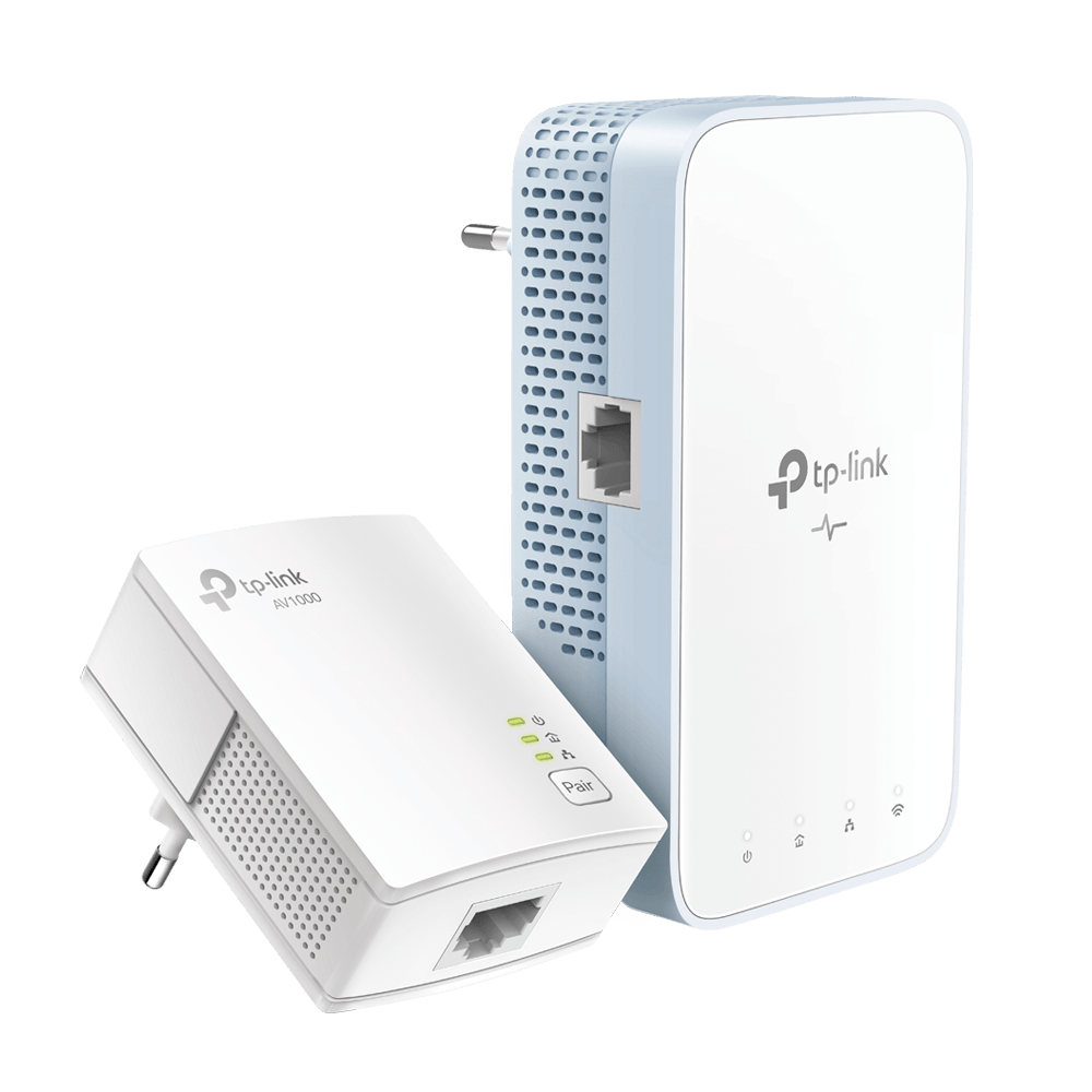 TP-LINK TL-WPA1000 KIT V1 - Powerline Adapterkit - GigE, HomePlug AV (HPAV), HomePlug AV (HPAV) 2.0, IEEE 1901, Ansicht 2