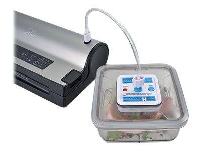 SOLIS Vac Prestige - Schwarz - Edelstahl - 800 mbar - 120 W - 2,15 kg - 400 x 190 x 95 mm, Ansicht 2