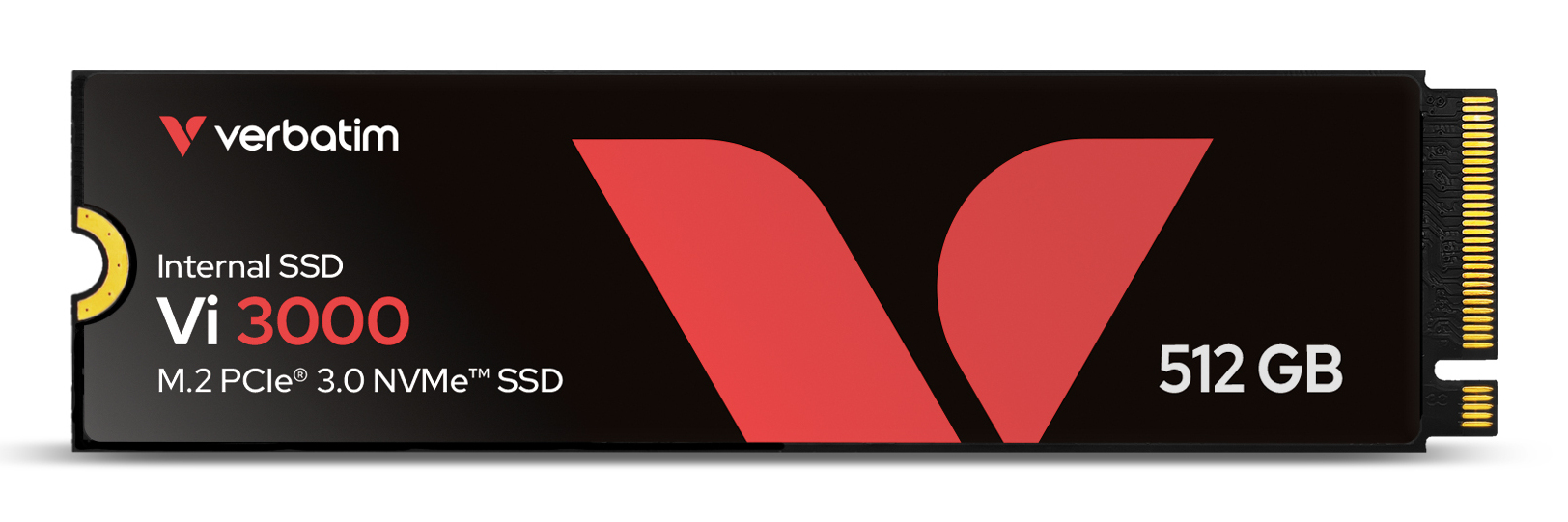Verbatim Vi3000 - SSD - High Endurance - 512 GB - intern - M.2 2280 - PCIe 3.0 x4 (NVMe), Ansicht 4
