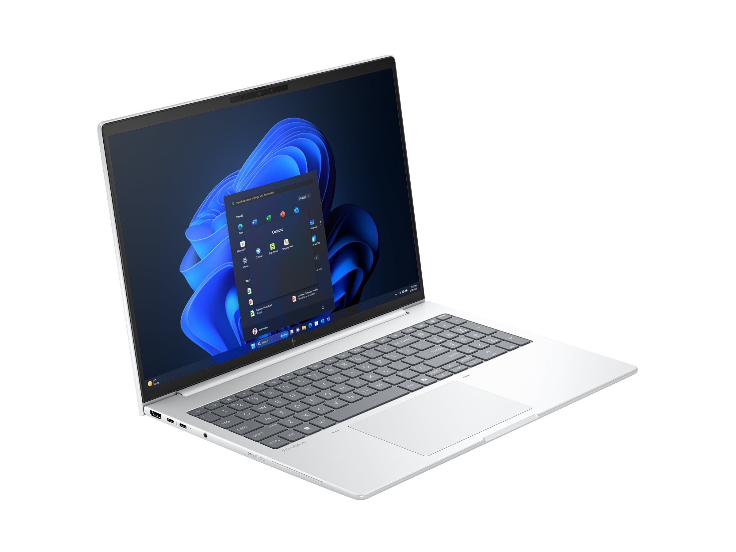 HP EliteBook 8 G1i Notebook AI - 174-Grad-Scharnierdesign - Intel Core Ultra 5 225U / 1.5 GHz - Win 11 Pro - Intel Graphics - 16 GB RAM - 512 GB SSD NVMe - 40.6 cm (16")