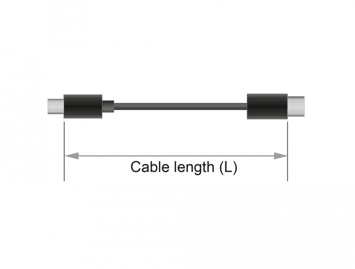Delock DisplayPort-Kabel - DisplayPort (M), Ansicht 4