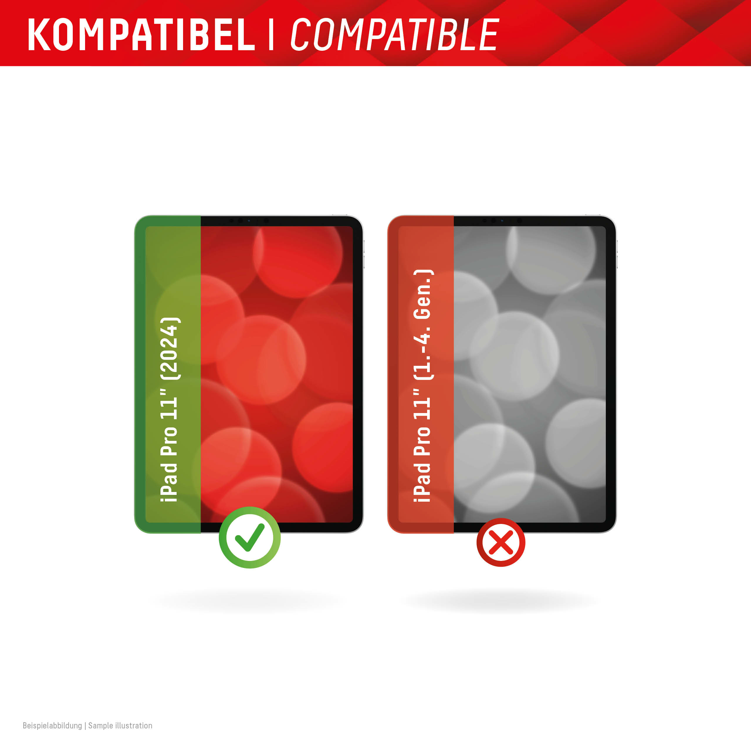 E.V.I. DISPLEX Tablet Glass iPad Pro 11 2024, Ansicht 2