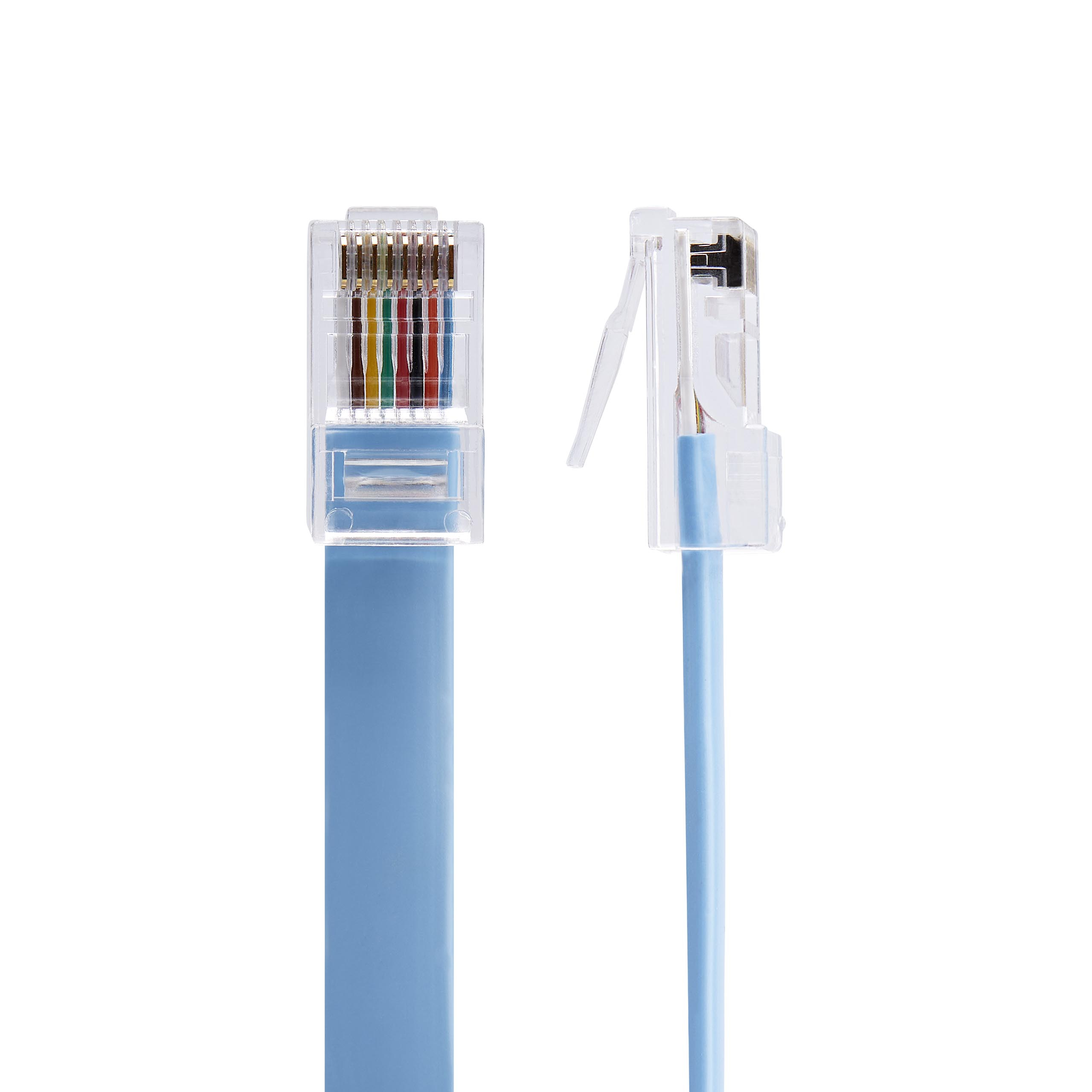 StarTech.com 1,8m Cisco Konsolen Rollover-Kabel – RJ45 Ethernet Stecker/Stecker - Netzwerkkabel - RJ-45 (M), Ansicht 3