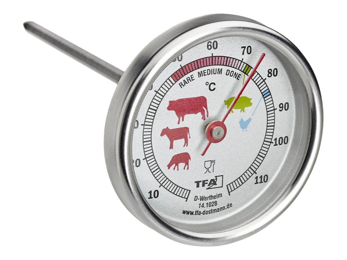 TFA Fleischthermometer - für den Ofen, für BBQ-Grill, für Grill, Ansicht 2
