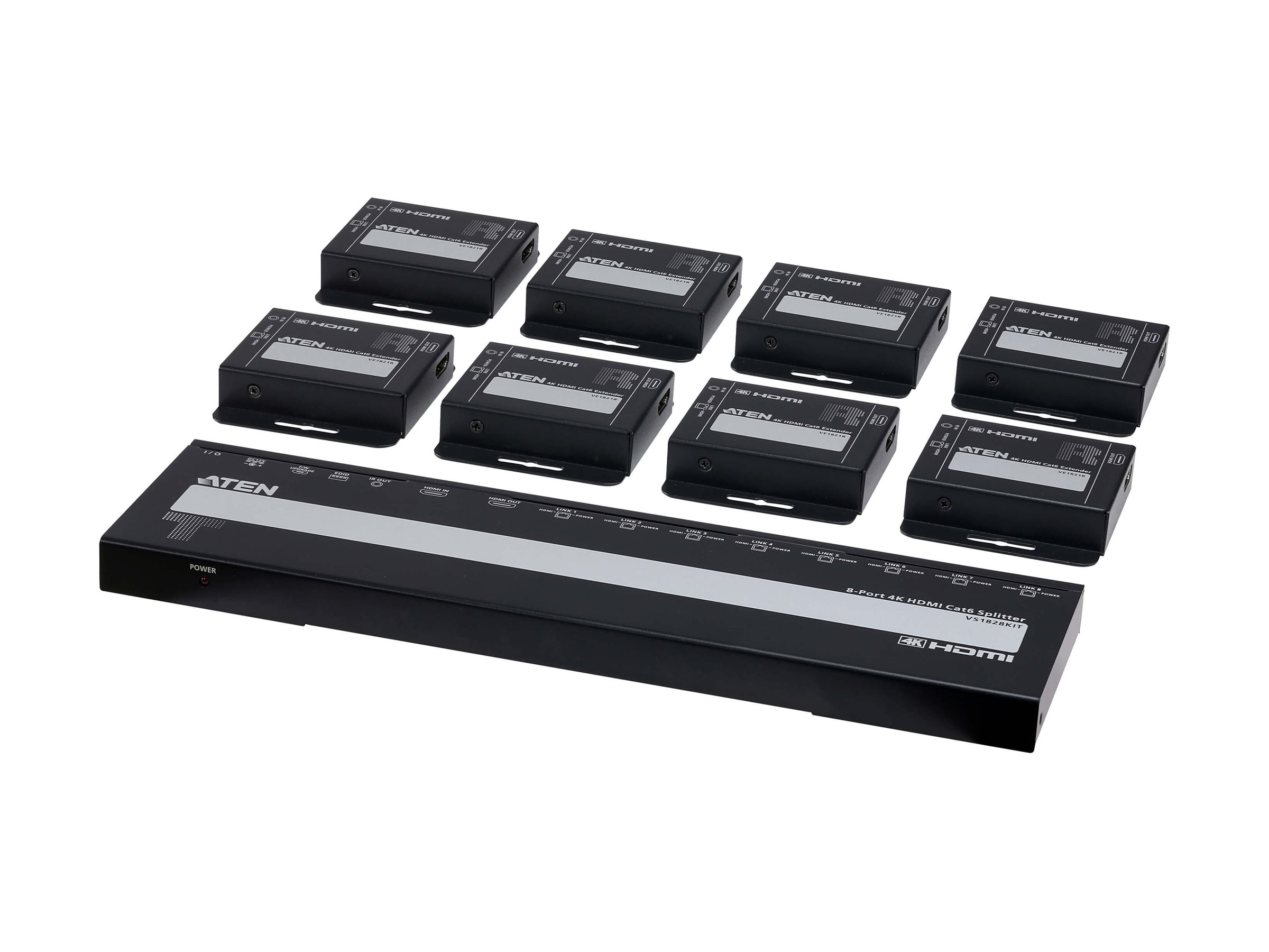 ATEN VS1828KIT - Video-/Audio-Splitter - HDMI