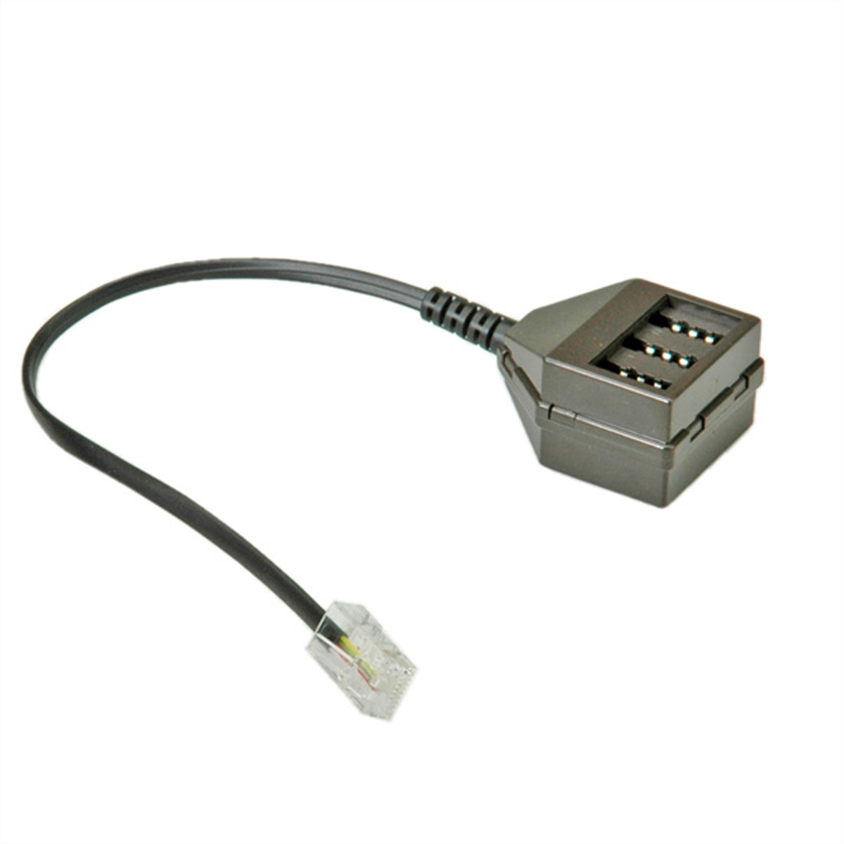 ROLINE Secomp - Telefonadapter - RJ-45 (M) zu TAE-NFN (W)