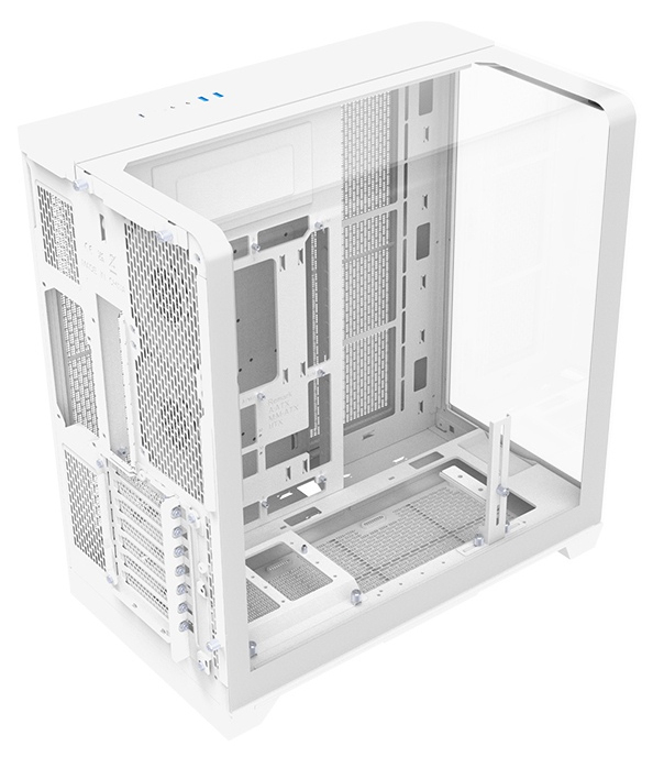 Thermaltake View 390 TG Snow White, Ansicht 4