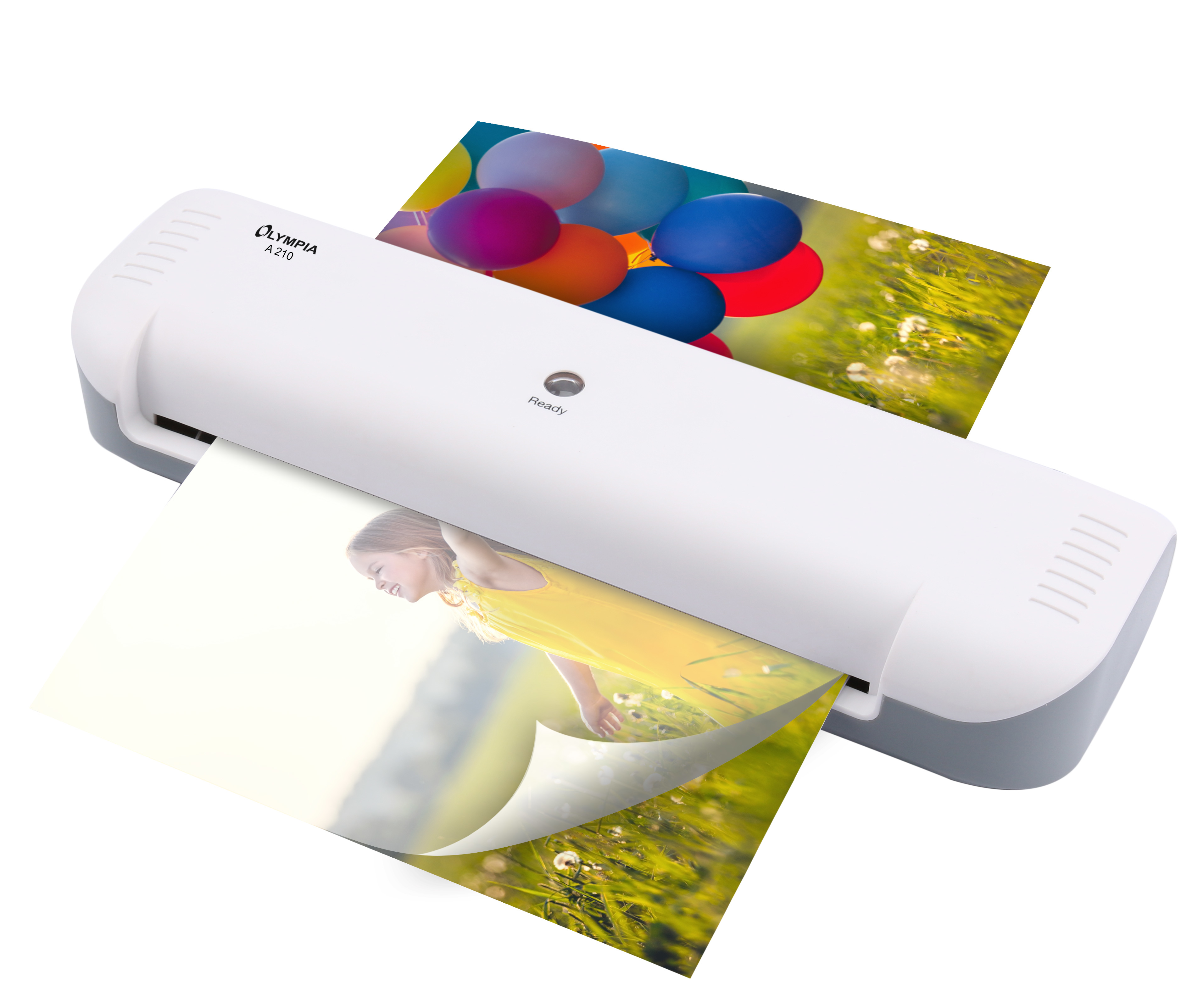 Olympia A 210 - 23 cm - Heisslaminator - 4 min - 300 mm/min - 0,5 mm - A4, Ansicht 2