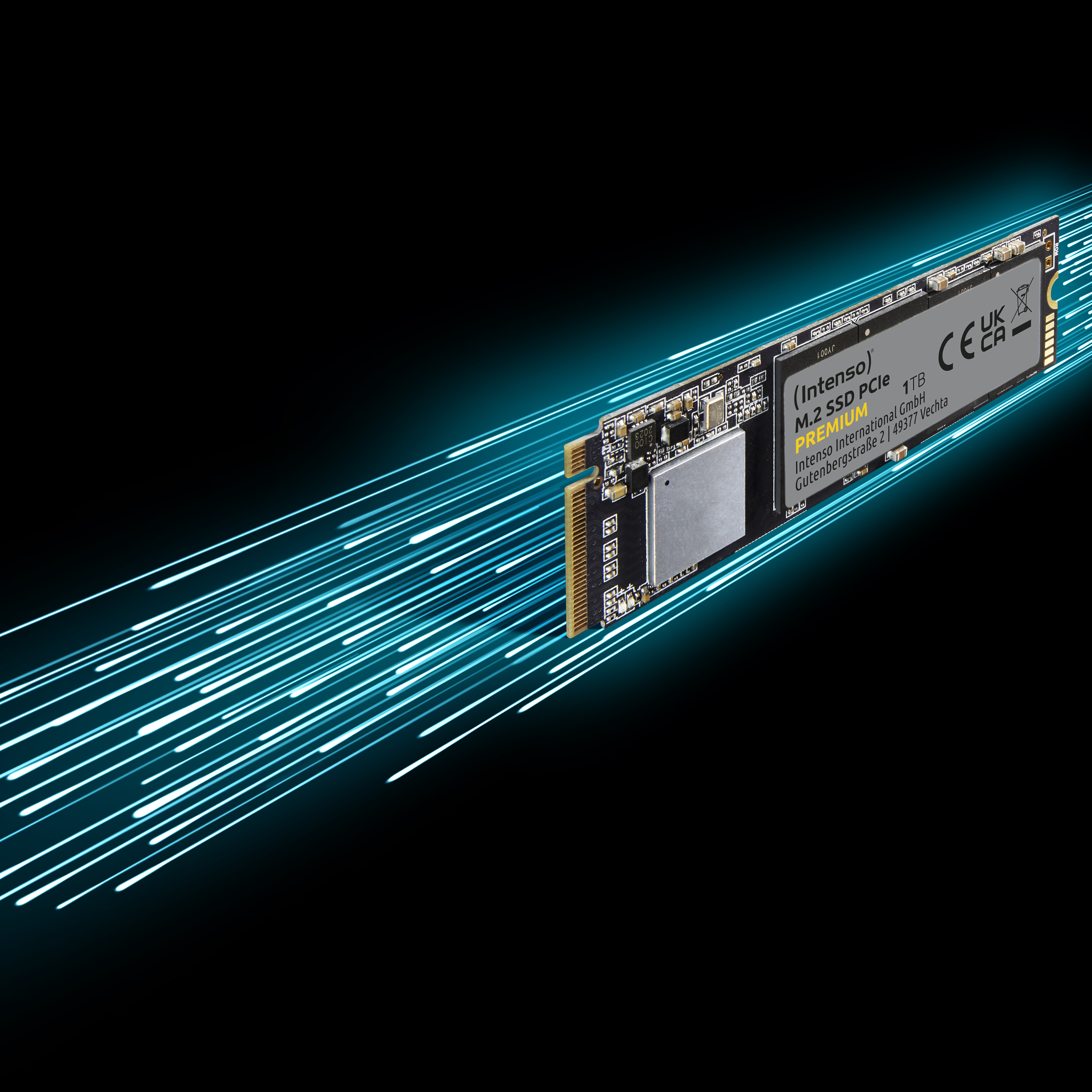 Intenso PREMIUM - SSD - 2 TB - intern - M.2 2280 - PCIe 3.0 x4 (NVMe), Ansicht 2