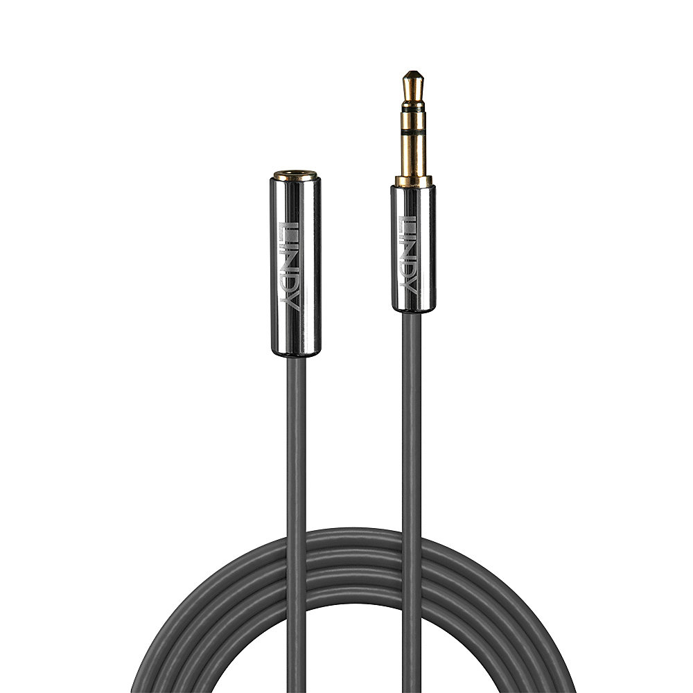 Lindy Cromo Line - Audioverlängerungskabel - mini-phone stereo 3.5 mm männlich zu mini-phone stereo 3.5 mm weiblich, Ansicht 3