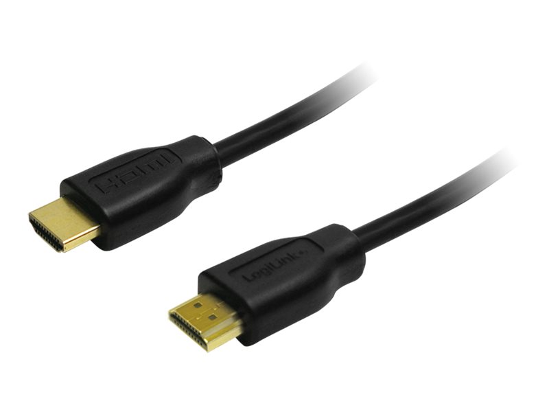 LogiLink HDMI-Kabel mit Ethernet - HDMI männlich