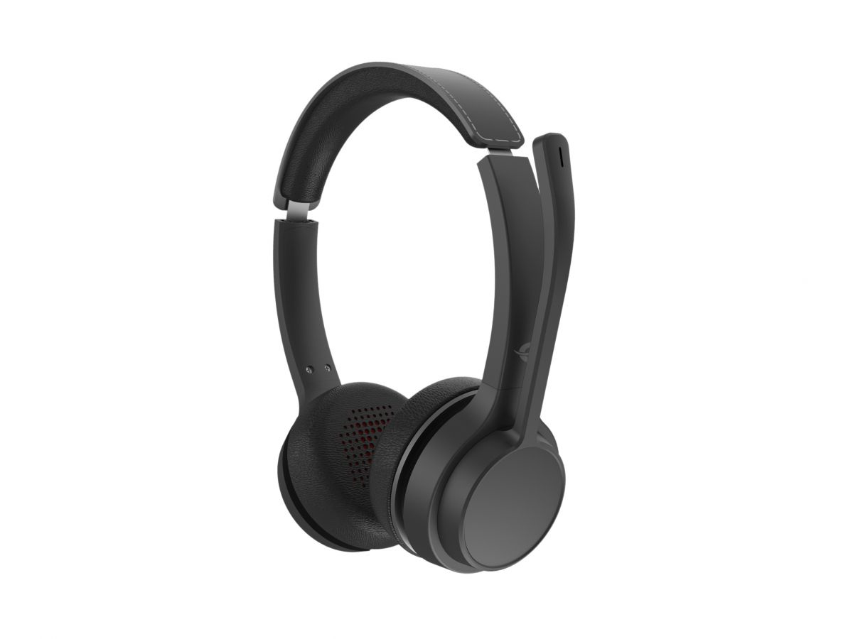 Conceptronic POLONA04B Bluetooth-Stereo-Headset - Verkabelt & Kabellos - Anrufe/Musik - 170 g - Kopfhörer - Schwarz, Ansicht 2