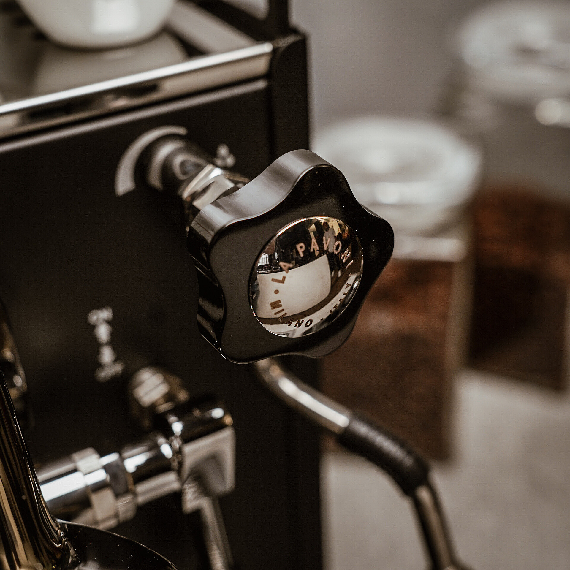 La Pavoni Espressomachine LPSCCB01EU New Cellini classic black Schwarz, Ansicht 3