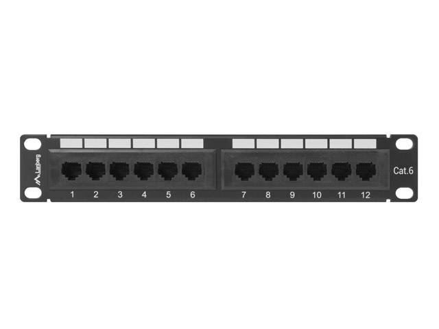 Lanberg PPU6-9012-B - Schwarz - Metall - 215 mm - 44,5 mm - 32,5 mm - 270 g, Ansicht 3