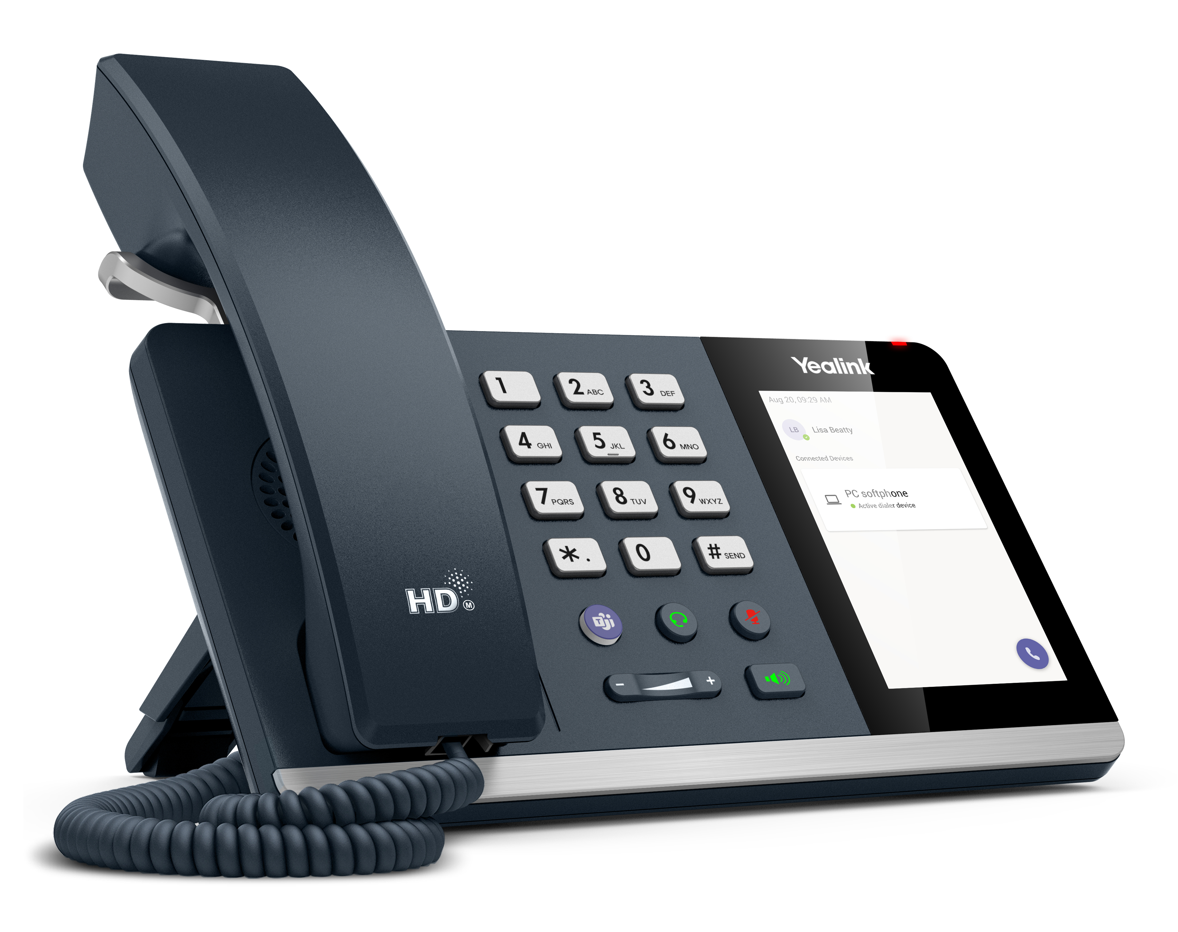 Yealink MP45 - USB-VoIP-Telefon, Ansicht 2