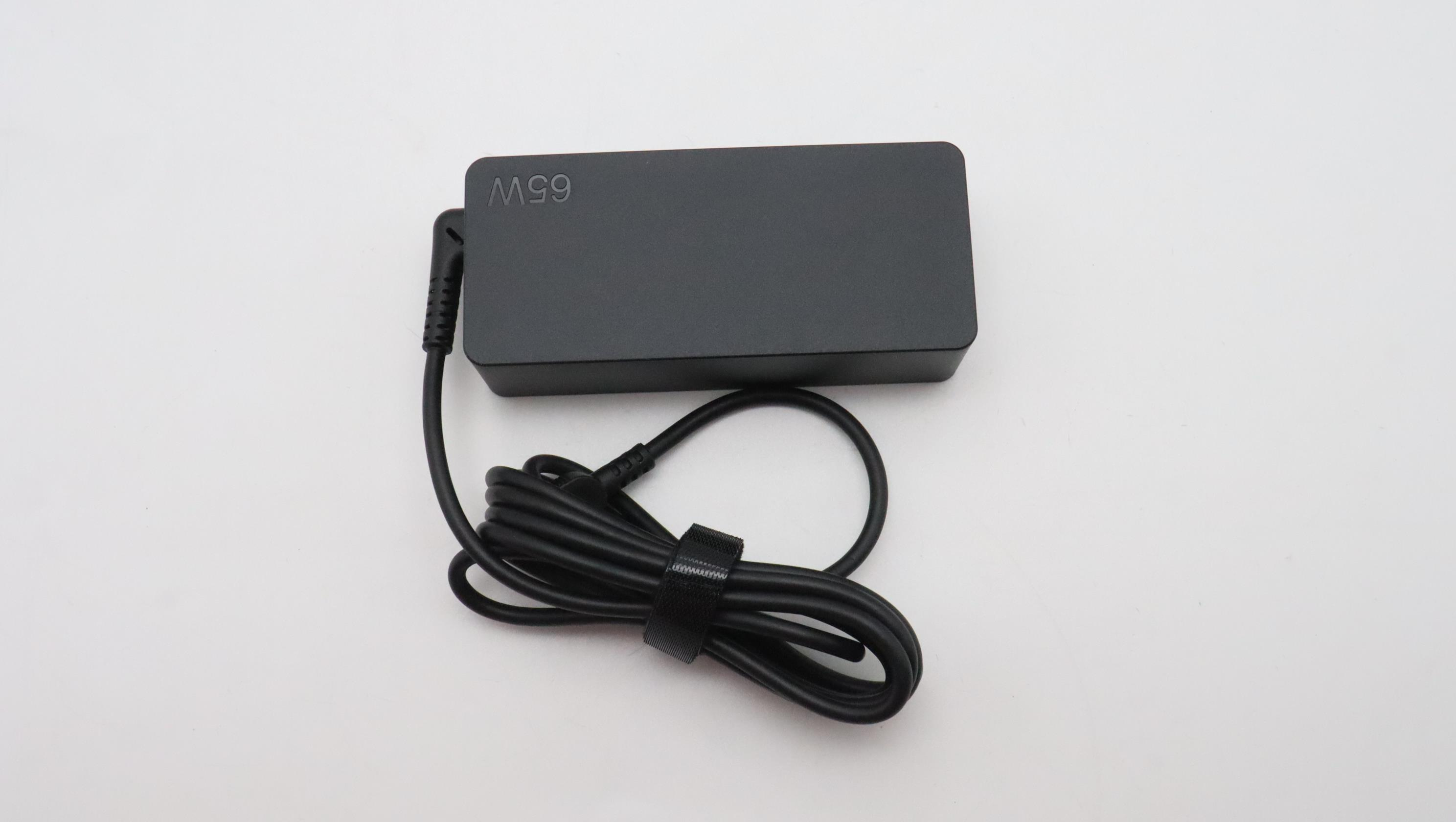 Lenovo AC Adapter USB Type-C includes power cable - PC-/Server Netzteil - 65.000 W, Ansicht 3