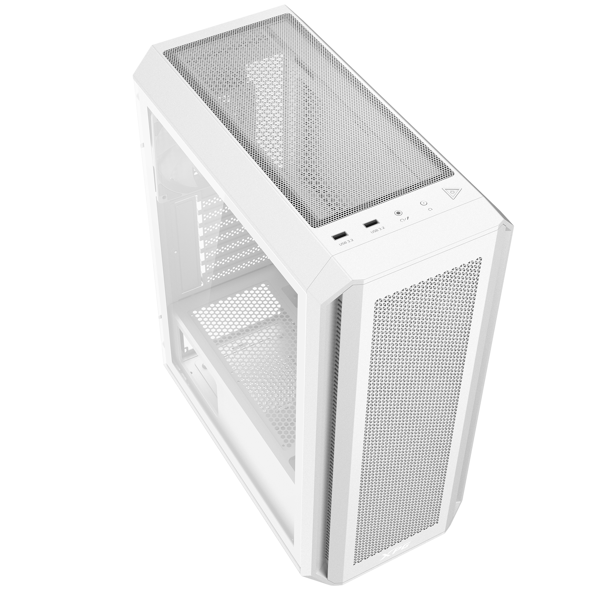 XPG Geh VALOR AIR PLUS ATX Midi Tower weiß retail - Midi/Minitower - ATX, Ansicht 4
