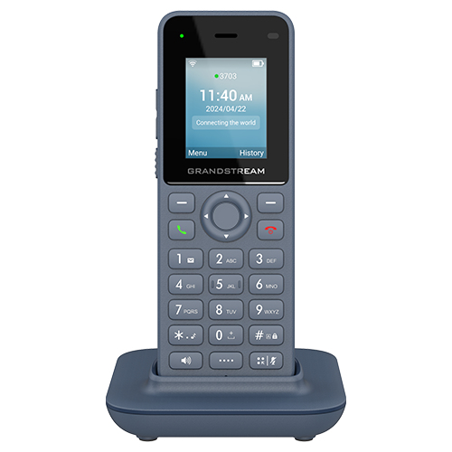 Grandstream WP826 - Schnurloses VoIP-Telefon - mit Bluetooth-Schnittstelle - IEEE 802.11a/b/g/n/ac/ax (Wi-Fi), Ansicht 2