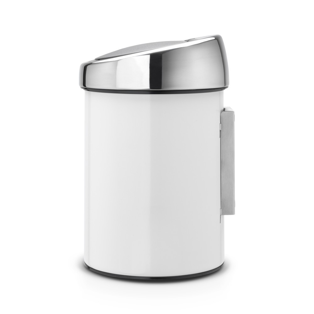 Brabantia 364488 - 3 l - Rund - Kunststoff - Edelstahl - Metallisch - Weiß - Kunststoff - Manuell, Ansicht 4