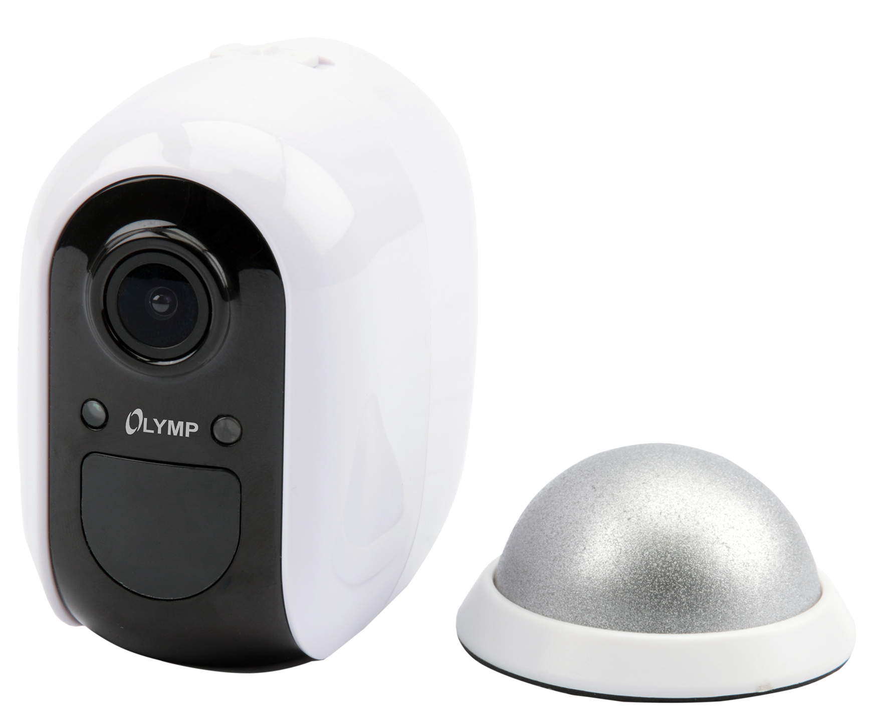 Olympia OC 1000 - IP-Sicherheitskamera - Innen & Außen - Kabellos - 80 m - Amazon Alexa & Google Assistant - 2400 MHz, Ansicht 2