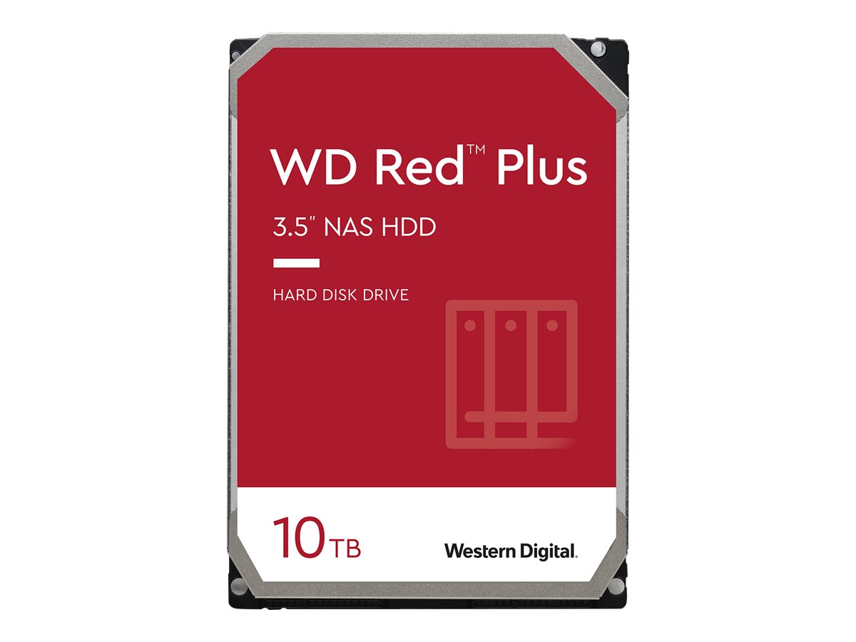 WD Red Plus NAS Hard Drive WD101EFBX - Festplatte - 10 TB - intern - 3.5" (8.9 cm)