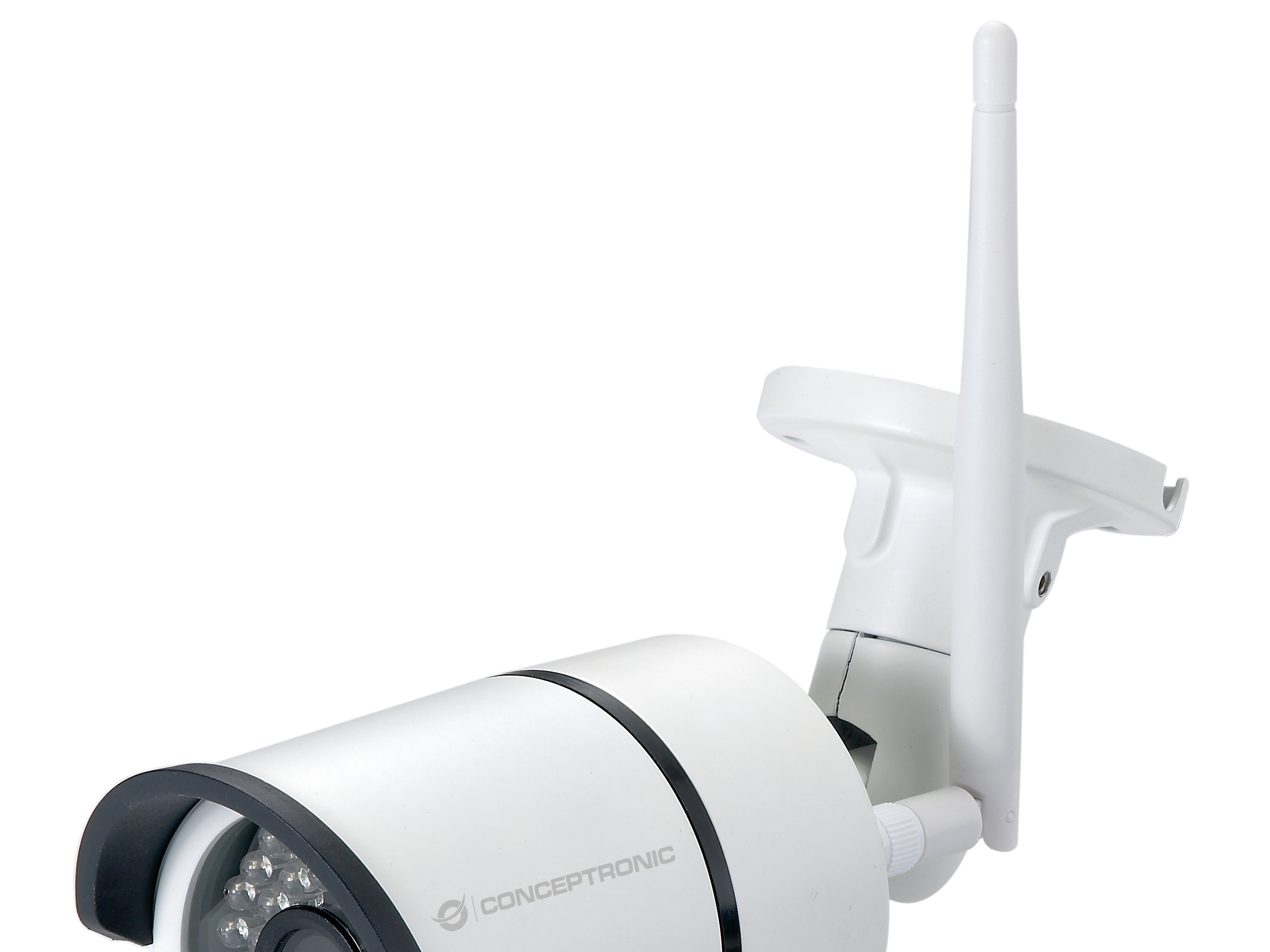 Conceptronic JARETH HD Wireless Cloud IP Camera - Netzwerk-Überwachungskamera - Außenbereich - wetterfest - Farbe, Ansicht 4
