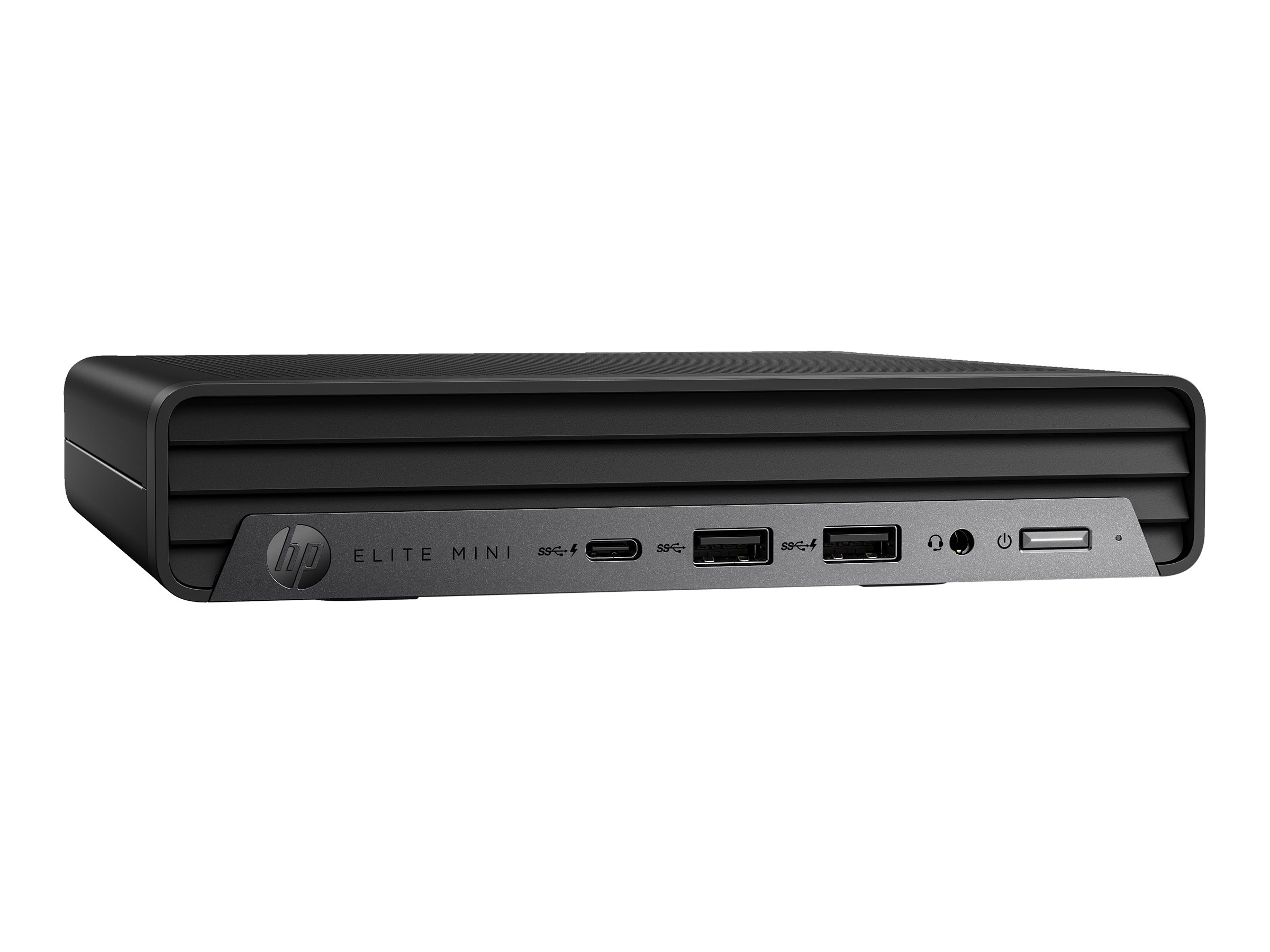 HP Elite 805 G8 - Mini Desktop - Ryzen 3 Pro 5350GE  3.6 GHz - RAM 8 GB - SSD 256 GB - NVMe - Radeon Graphics - 1GbE Bluetooth 5.3 Wi-Fi 6 - WLAN: 802.11abgnacax Bluetooth 5.3 - Win 11 Pro - Monitor: keiner - Tastatur: Deutsch - mit HP Wolf Pro 