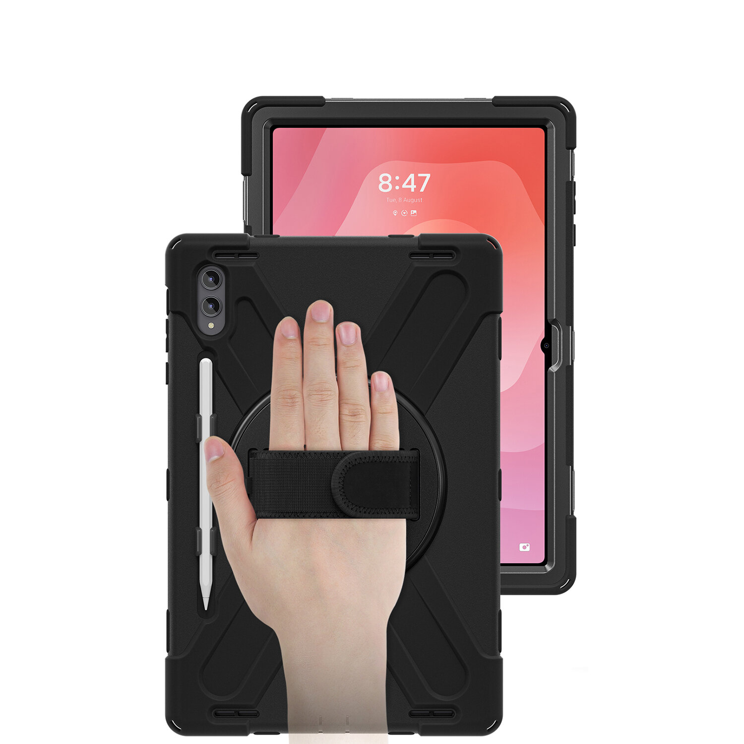 4smarts Rugged Case Grip für Samsung Galaxy Tab S11 Ultra, Ansicht 3