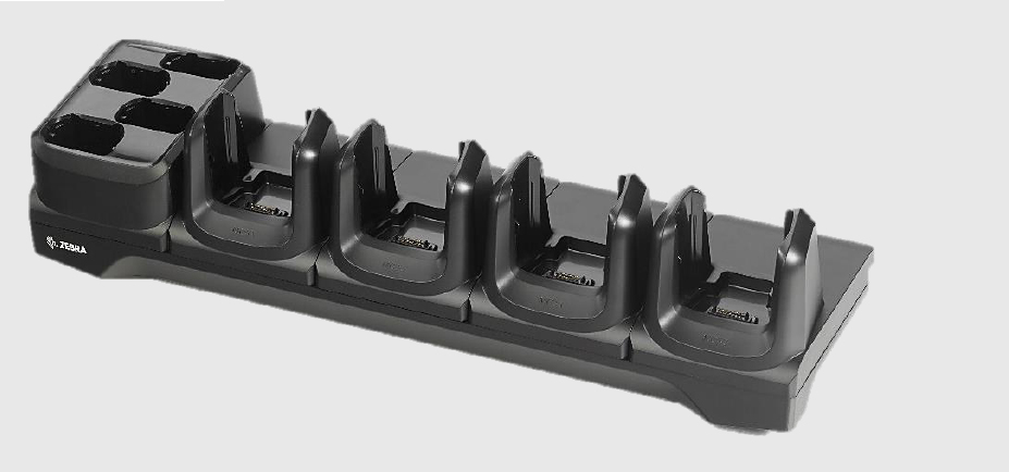 Zebra ShareCradle 4Slot Ethernet - Handheld-Ladestation, Ansicht 2