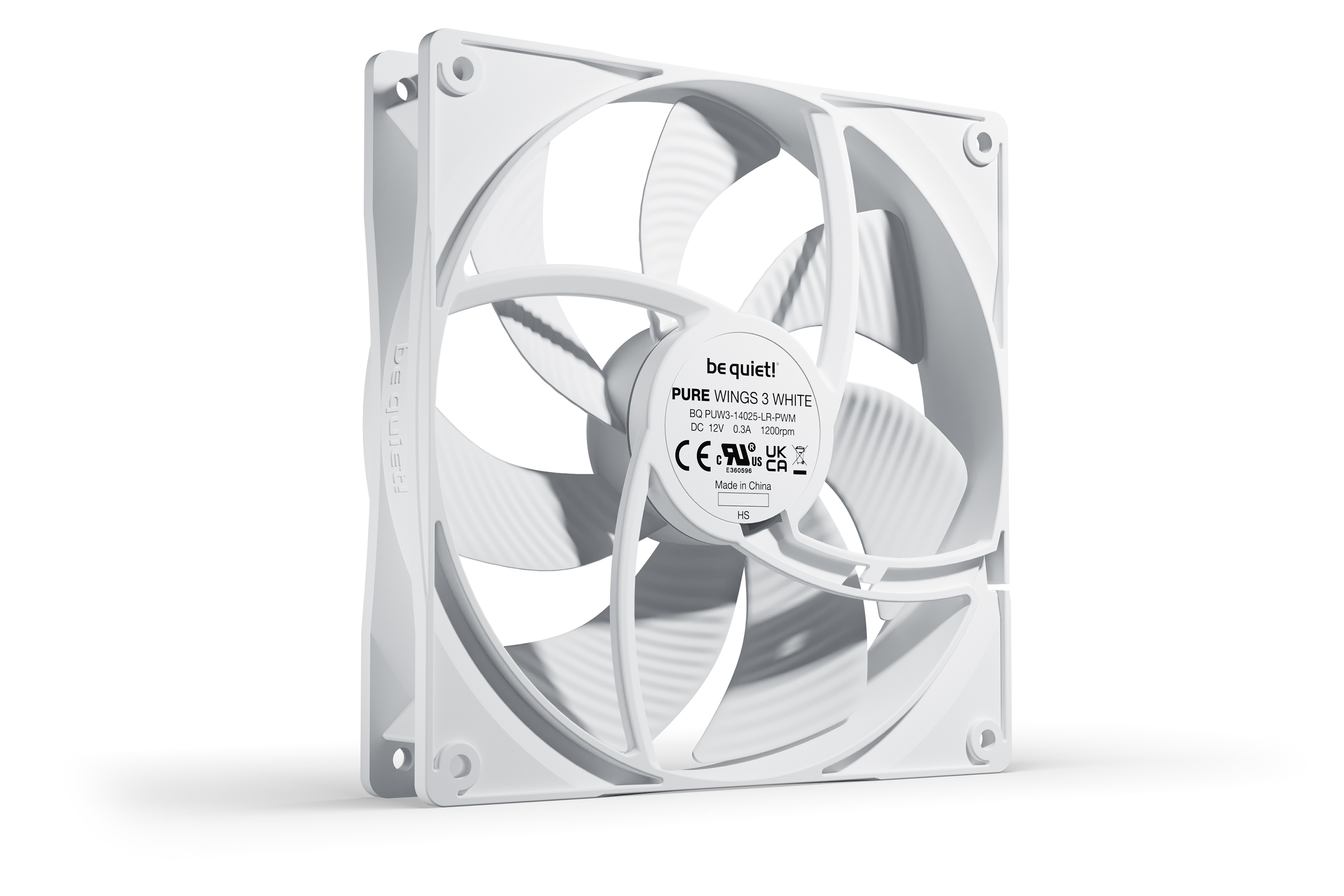 Revoltec be quiet! Pure Wings 3 - Gehäuselüfter - PWM, Ansicht 3