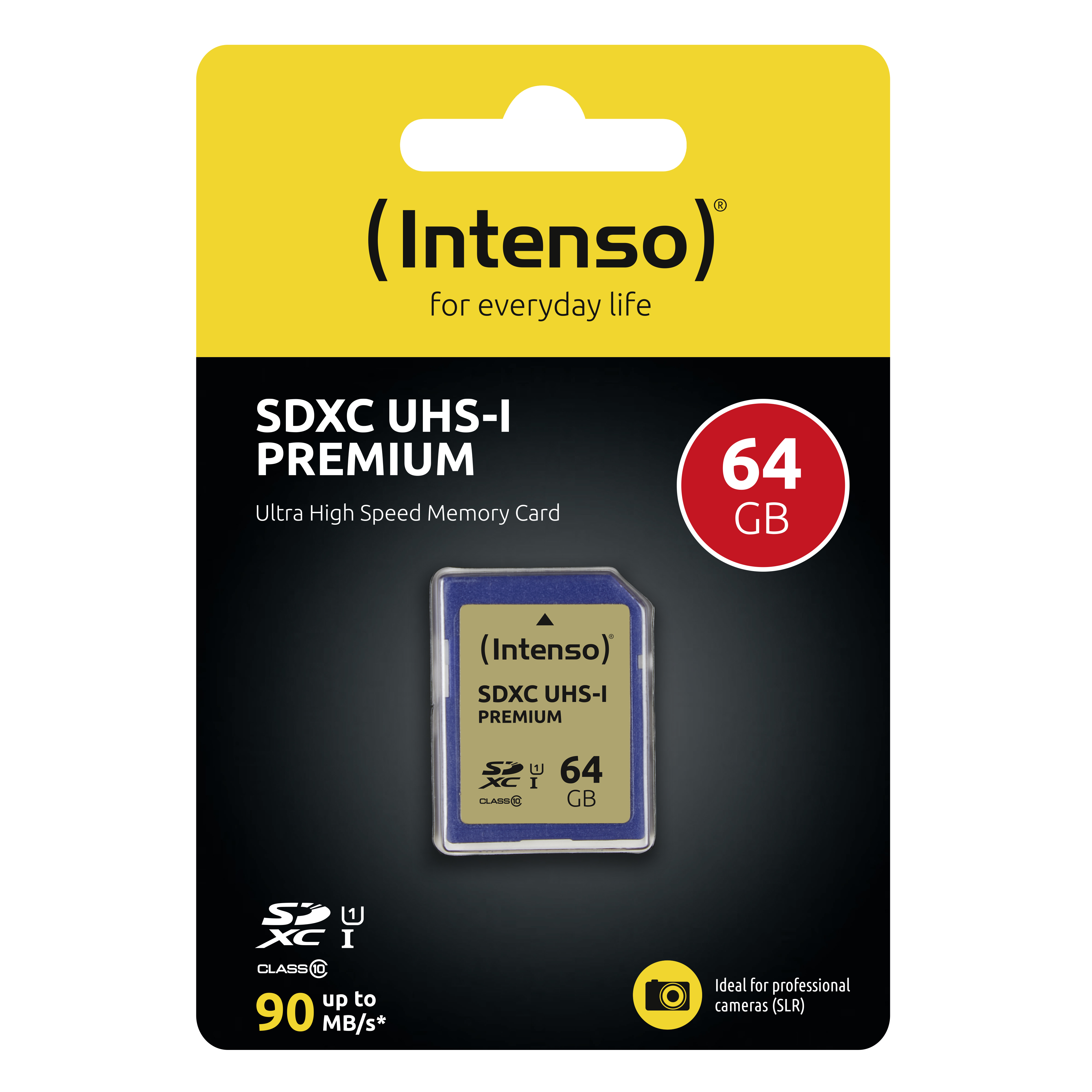 Intenso Premium - Flash-Speicherkarte - 64 GB, Ansicht 2
