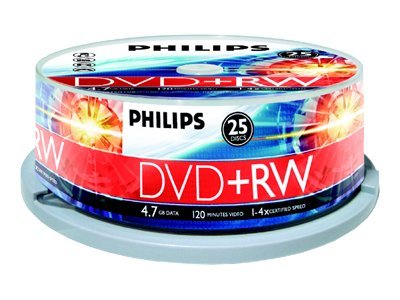 Philips DW4S4B25F - 25 x DVD+RW - 4.7 GB (120 Min.), Ansicht 2