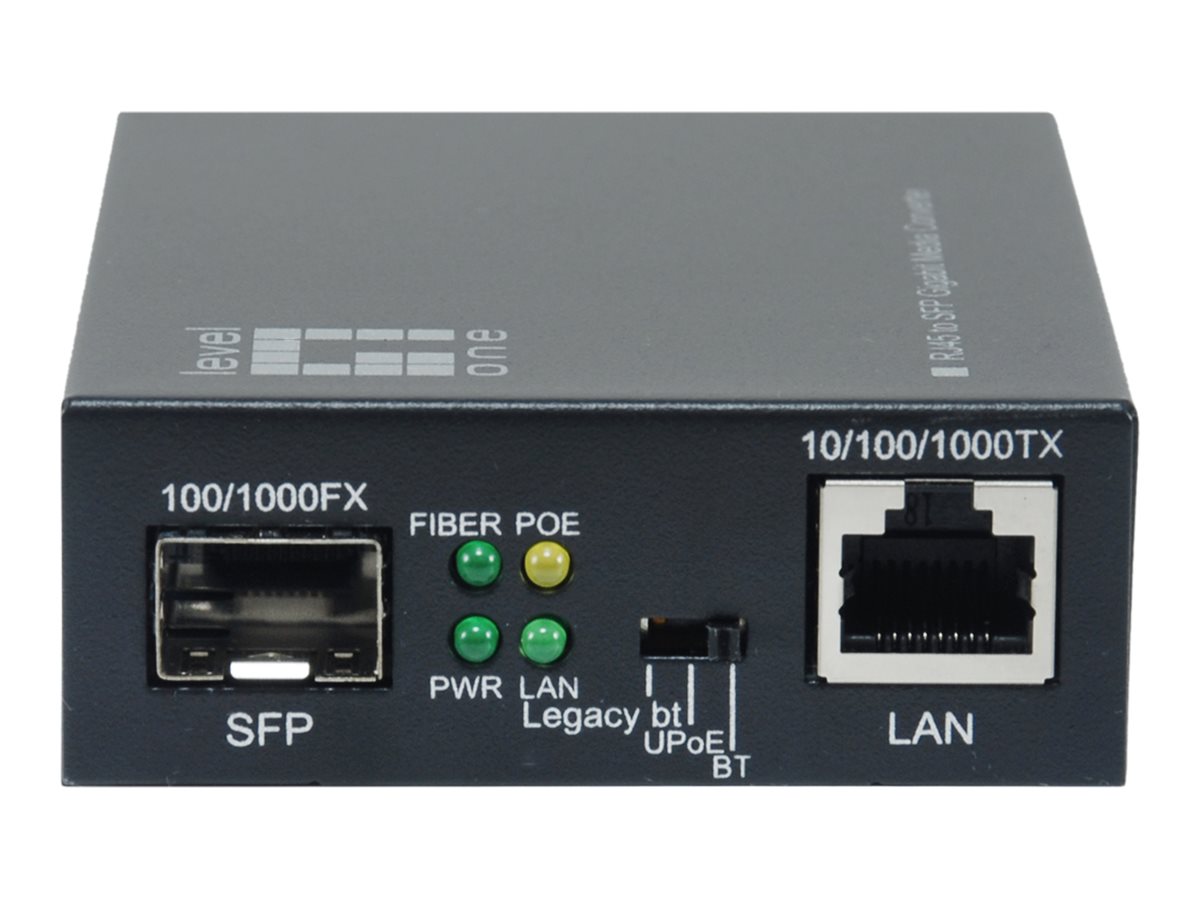 LevelOne GVT-2016 - Medienkonverter - 1GbE, 100Mb LAN (optisch)