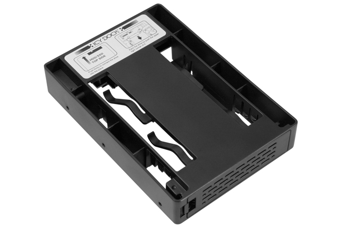 Icy Dock EZConvert Air Lite MB882SP-1S-3B - Laufwerksschachtadapter - 3,5 auf 2,5 (8.9 cm to 6.4 cm), Ansicht 2
