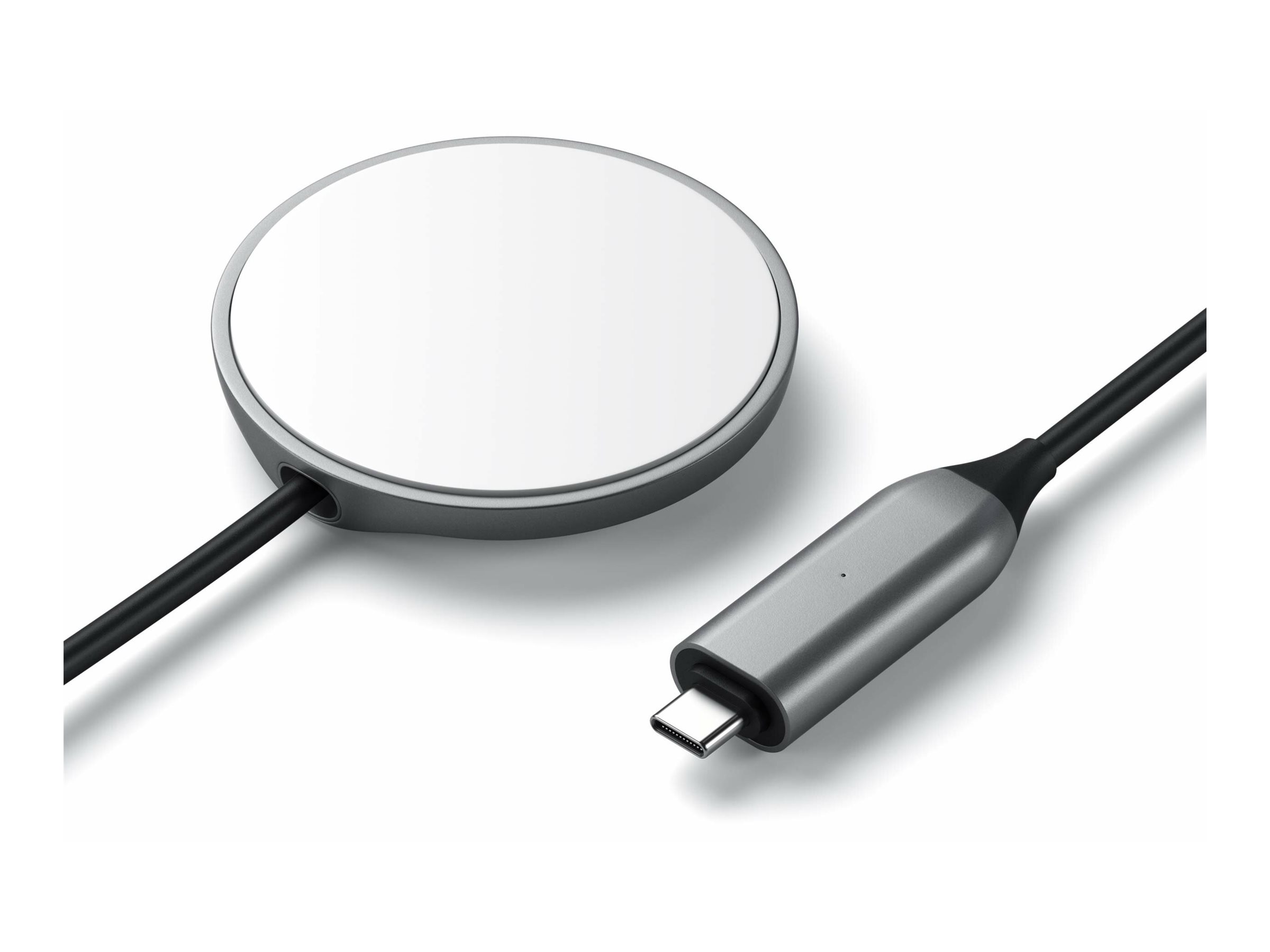 Satechi ST-UCQIMCM - Drinnen - USB - Kabelloses Aufladen - 1,5 m - Grau - Weiß, Ansicht 3