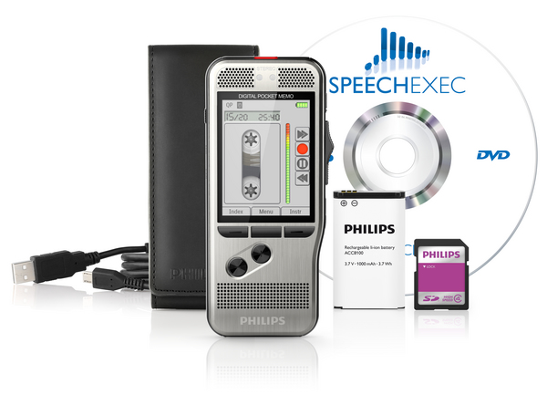 Philips Pocket Memo DPM7200 - Voicerecorder, Ansicht 2