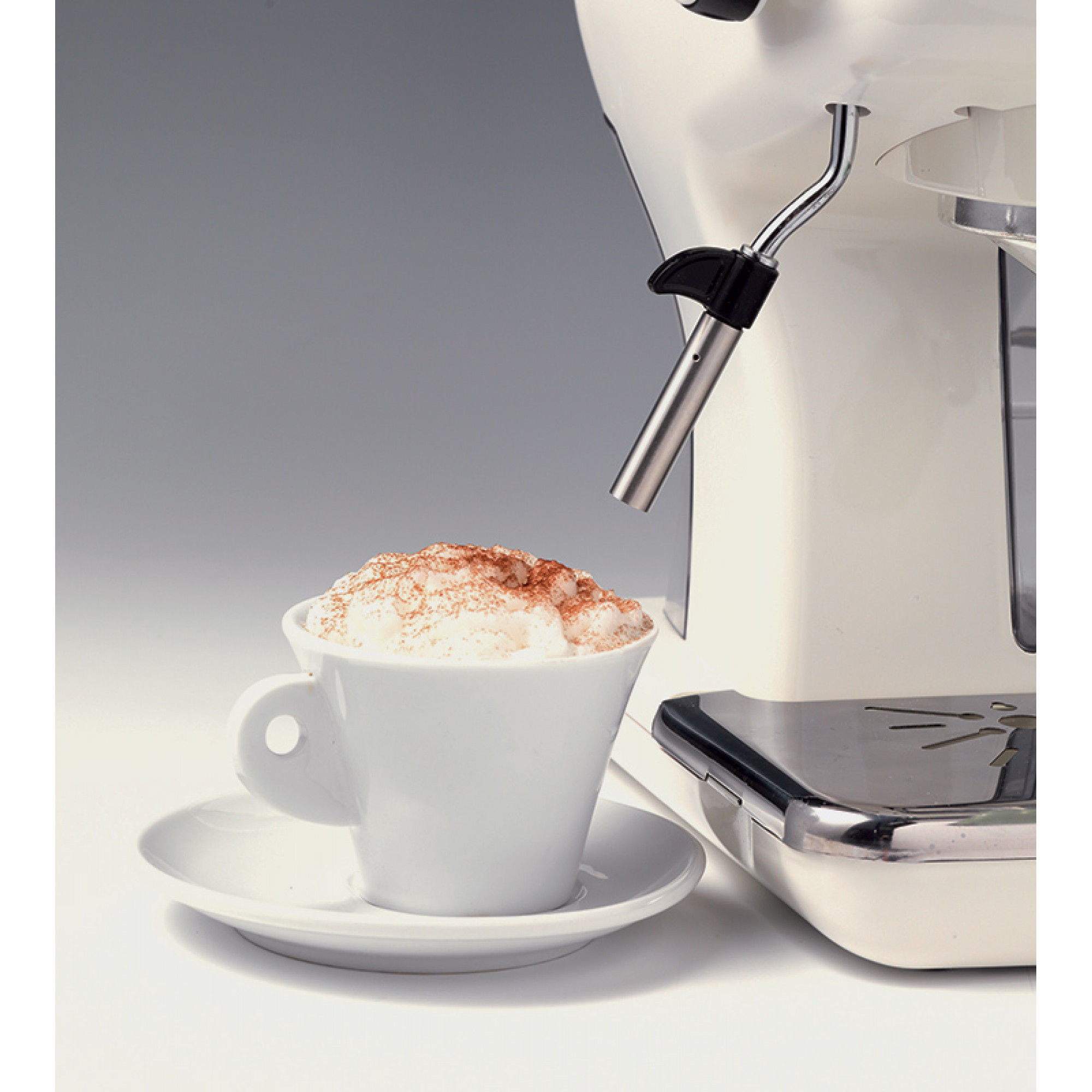 Ariete 1389 Vintage - Kaffeemaschine mit Milchaufschäumer - Hellblau, Ansicht 4