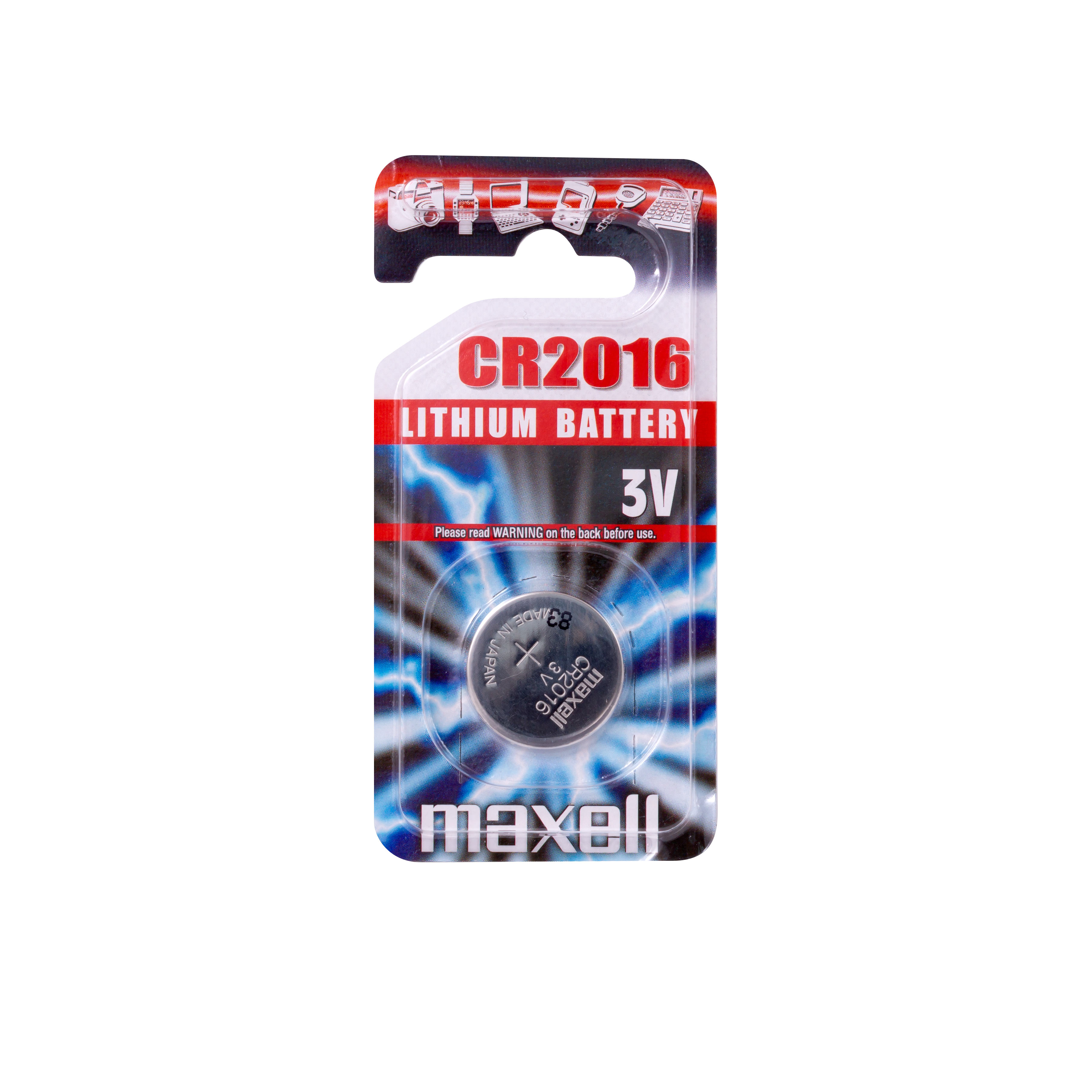 Vorschau: Maxell CR 2016 - Batterie CR2016 - Li - 80 mAh