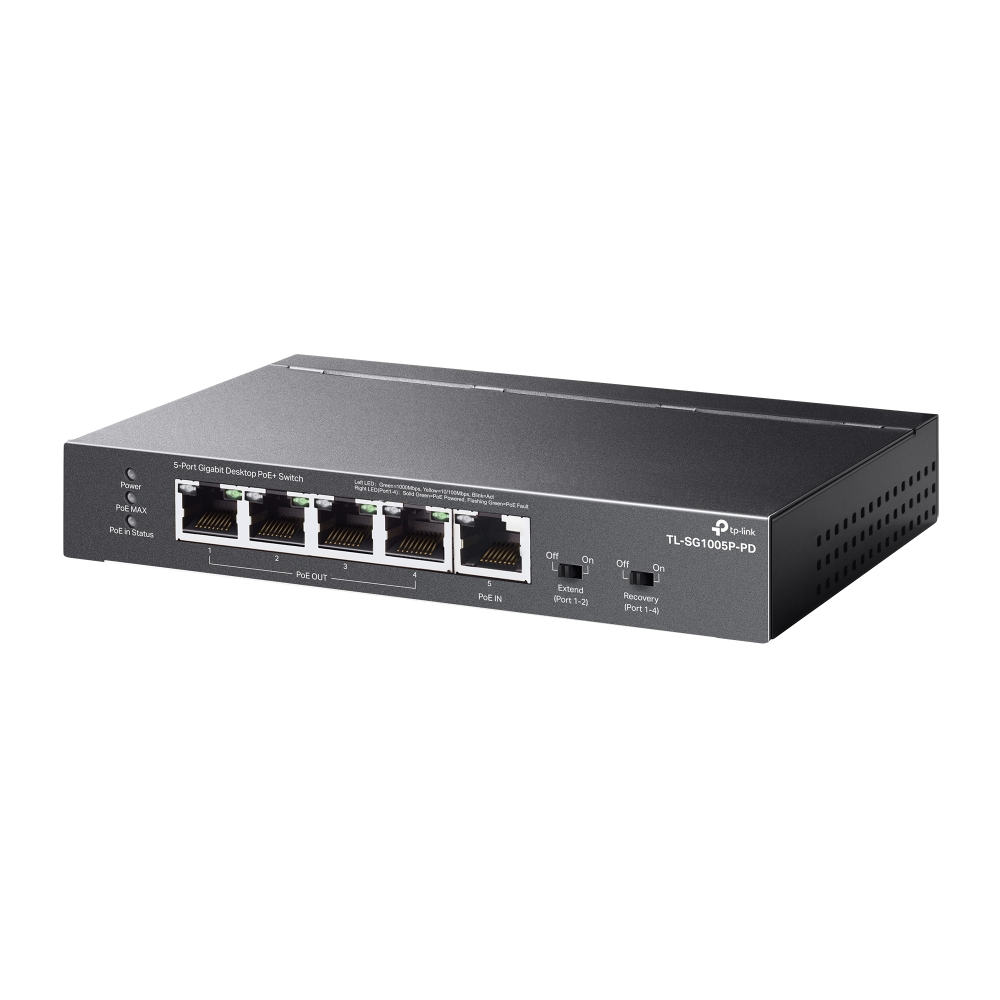 TP-LINK TL-SG1005P-PD, Ansicht 3