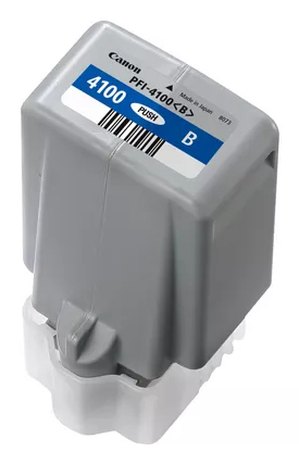 Canon PFI-4100 B - 80 ml - Blau - original - Hängebox, Ansicht 4