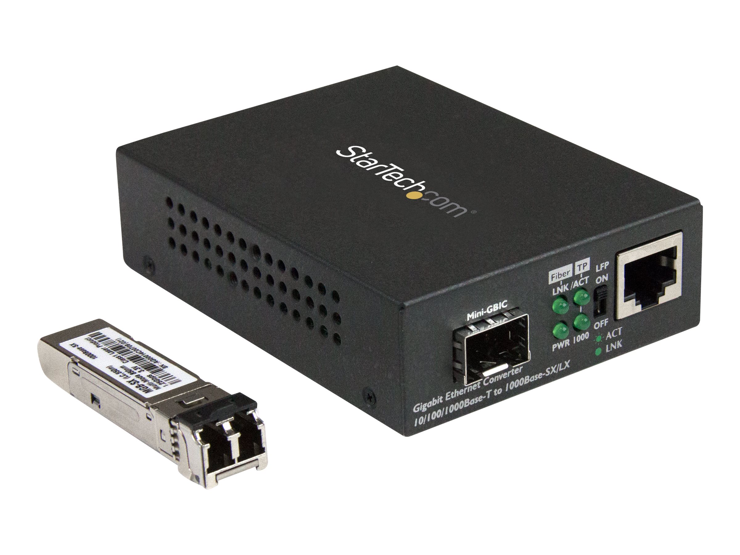 StarTech.com Startech Gigabit Ethernet Glasfaser Medienkonverter